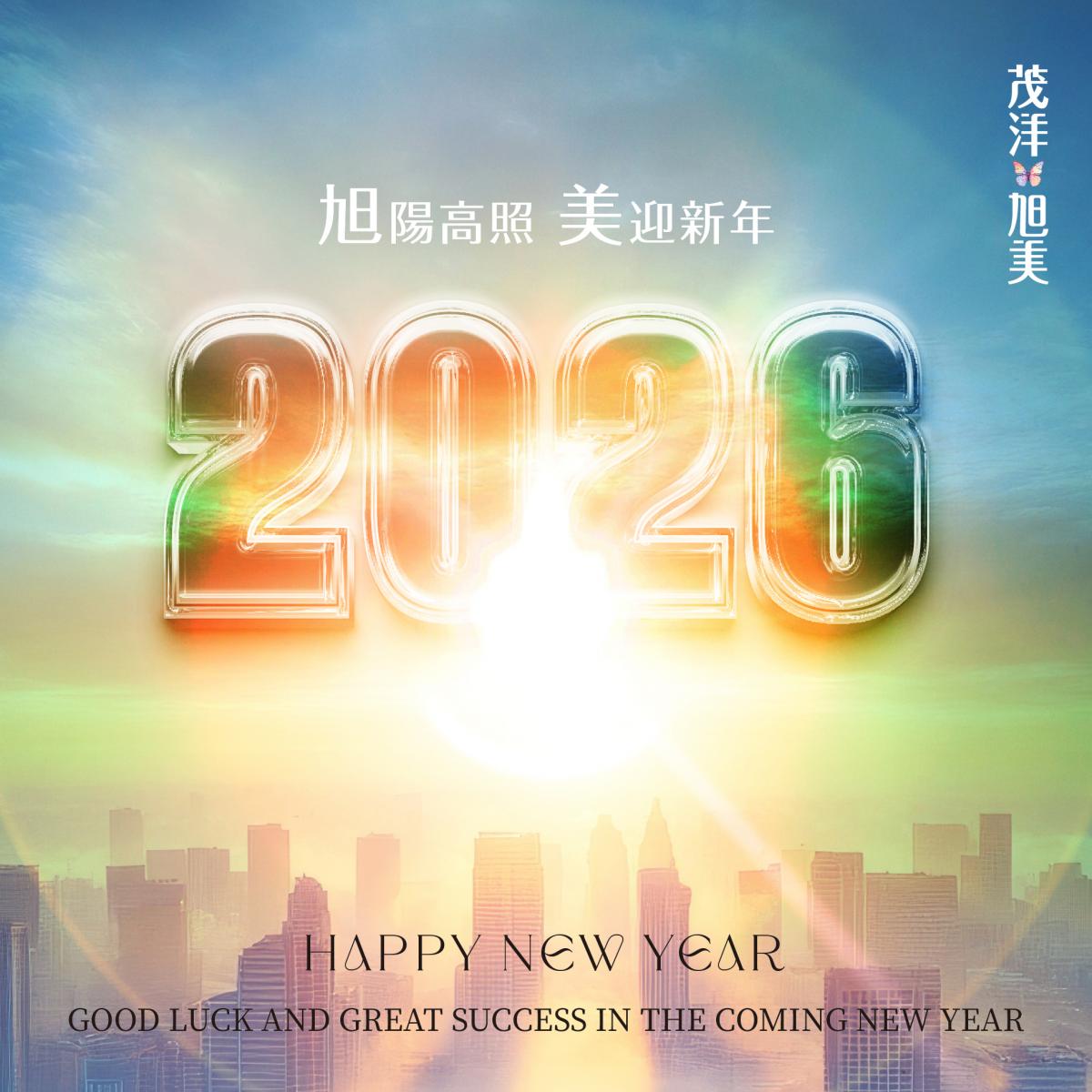 【茂洋旭美】旭陽高照 2026新年快樂